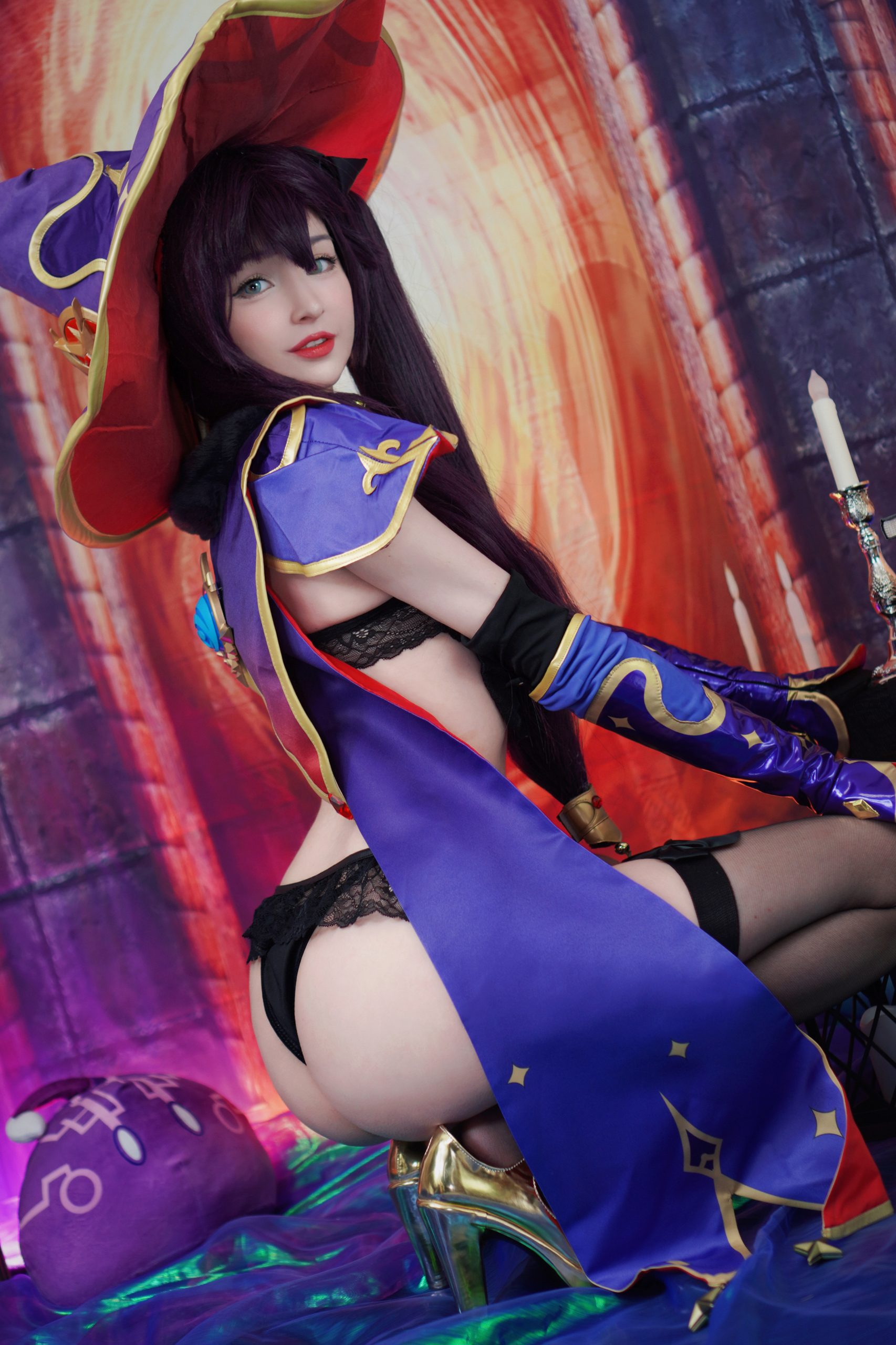 Mona_Genshin_lingerie_cosplay_by_Hidori_Rose_02
