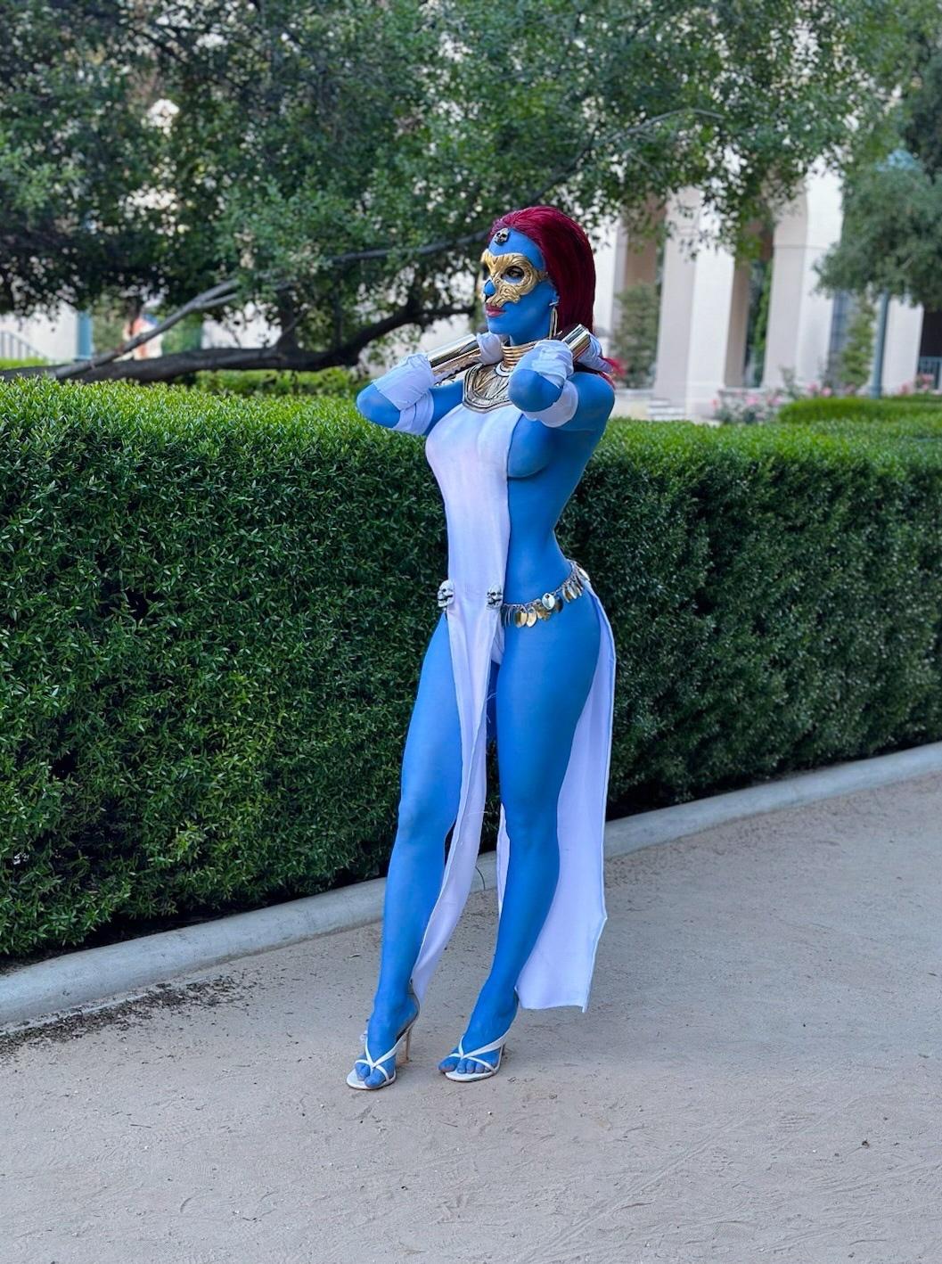 Graciethecosplaylass - HellFire Gala Mystique (11)
