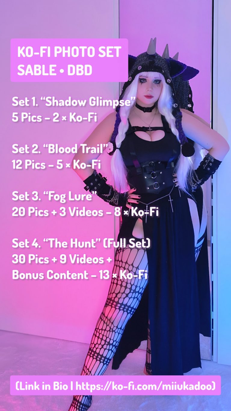 Miukadoo - SABLE (Dead by Daylight) (1)