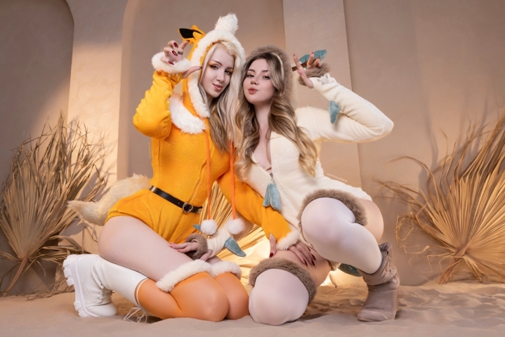 Anastasia Komori, Mercurygin, KroniDovna - Eevee, Leafeon, Flareon (10)