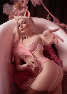 lavin cosplay - Ahri (5)