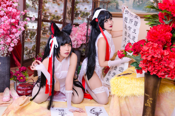 King Angel - Qipao Atago & Takao (4)