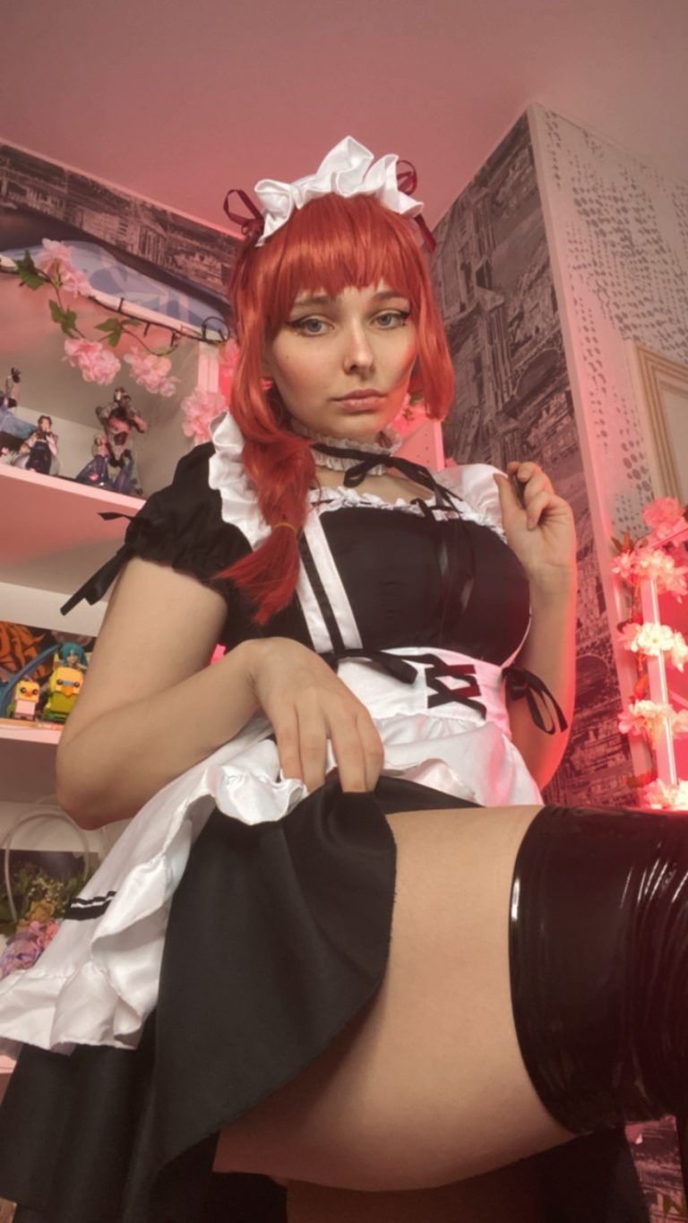 Mia Green Tea - Maid Makima (7)